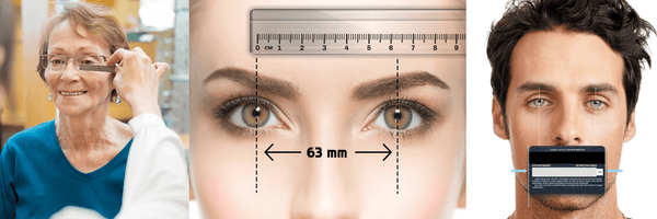 how to measure PD, how to measure pupillary distance, eyeglasses, vision 770, vision770